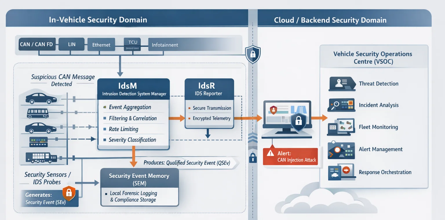 AUTOSAR IDS Architecture Diagram