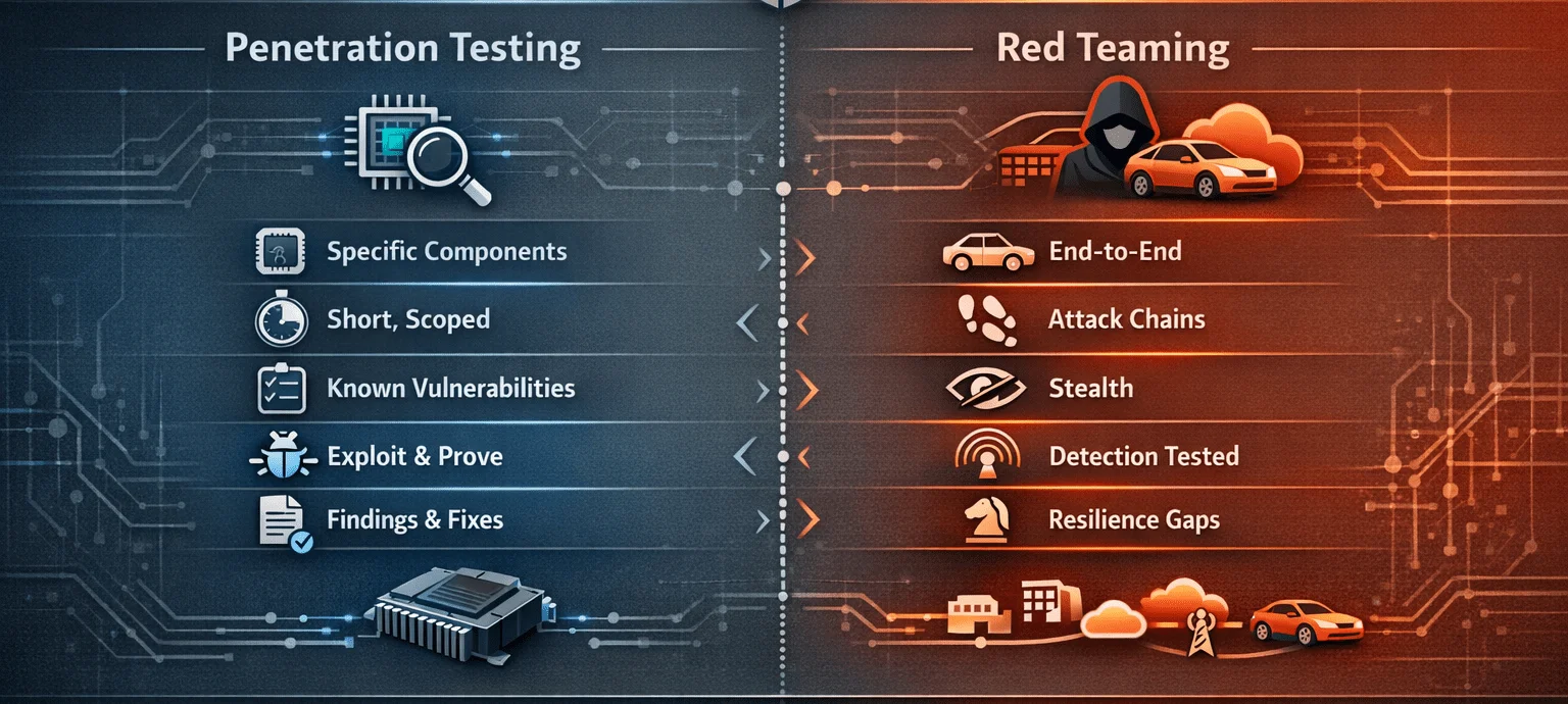 Difference between Pentesting and Red Teaming